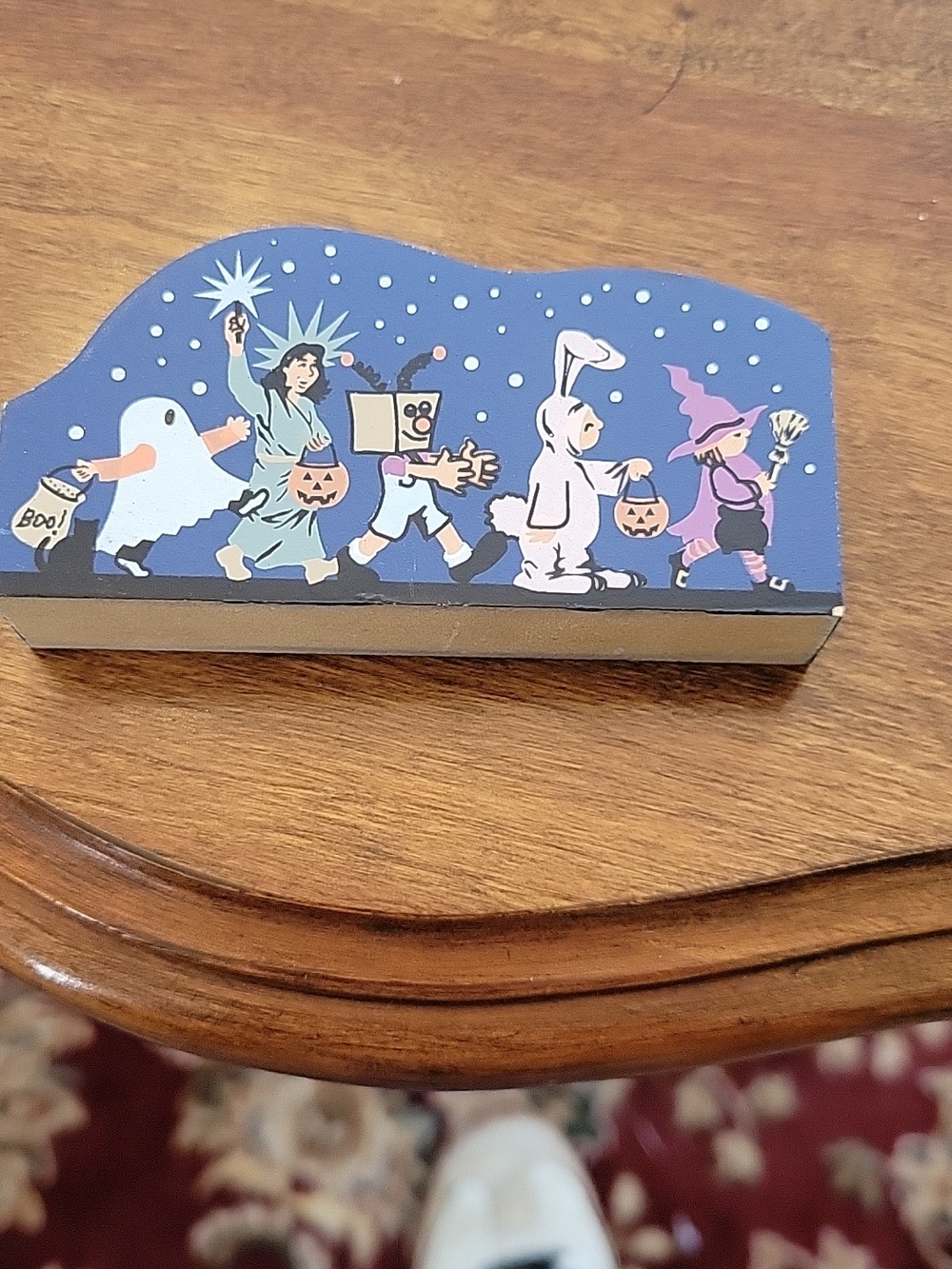 Vintage The Cat's Meow Halloween Village Limited Release's Shelf Sitters - Picture 6 of 13